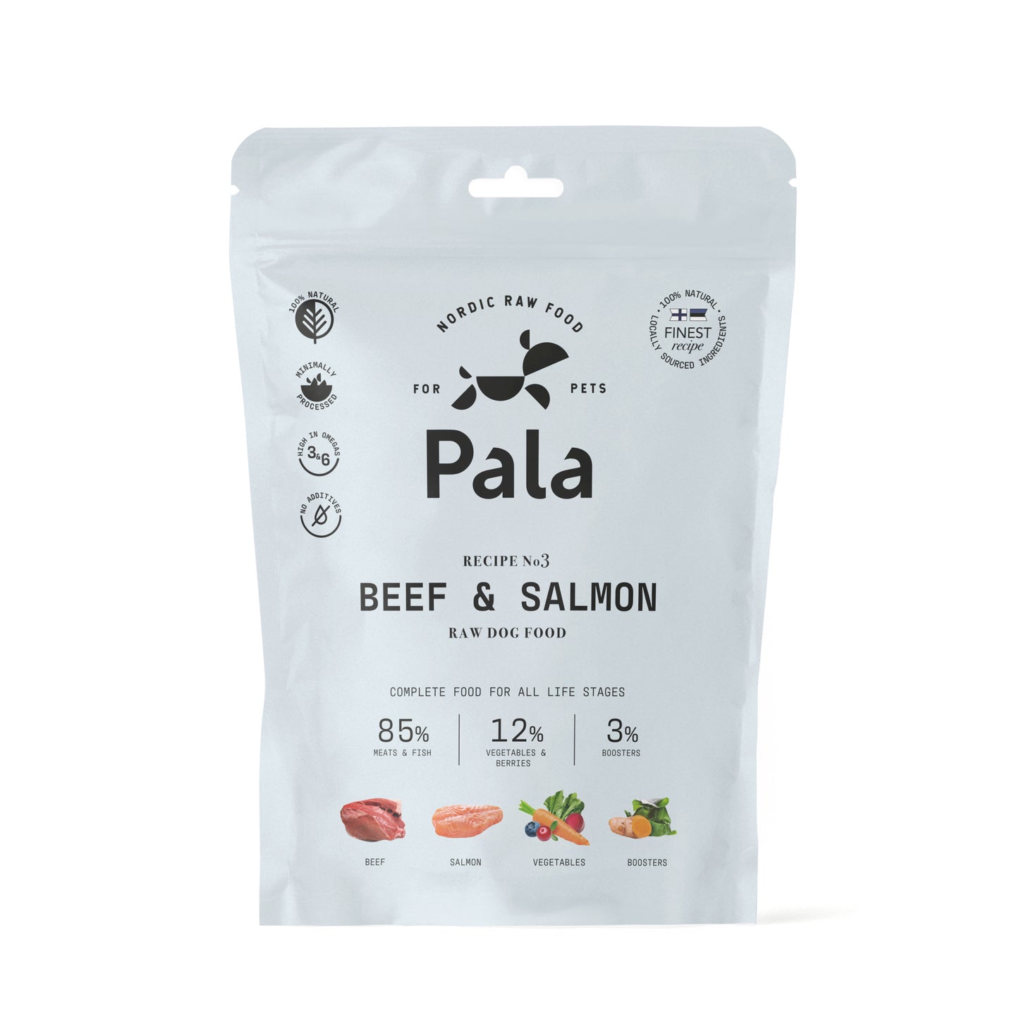 Recipe # 3 - Beef & salmon
