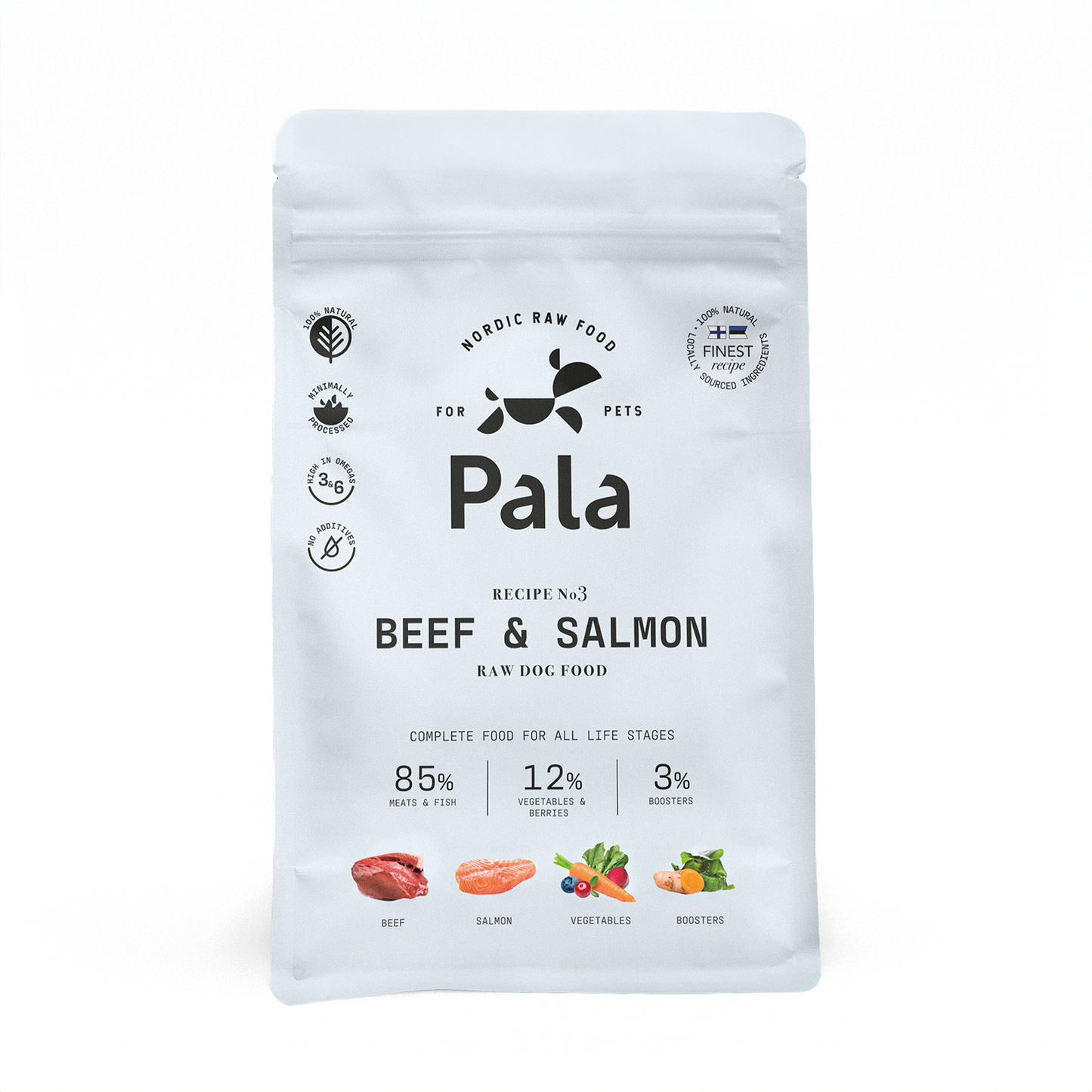 Recipe # 3 - Beef & salmon