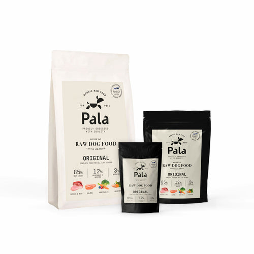 all sizes of pala barf diet for dogs