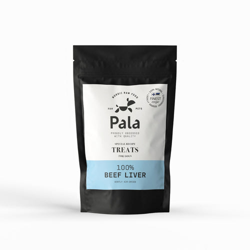 pala beef liver 100 g dry dog food
