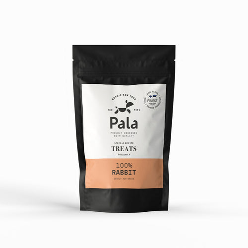 pala rabbit 100 g treats proteinous dog food